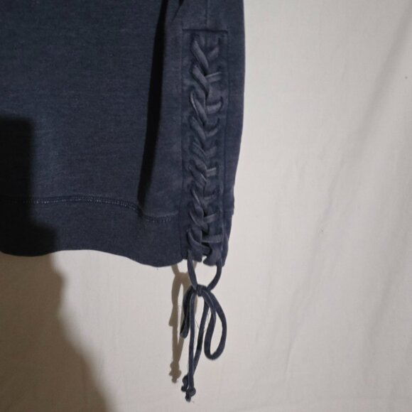 boxercraft - VOLKSWAGEN - Women's Laced Up Side LS Sweatshirt - Blue - Sz M* - Picture 4 of 5